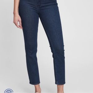 Gap Sky High Rise Vintage Slim Jeans with Washwell - indigo